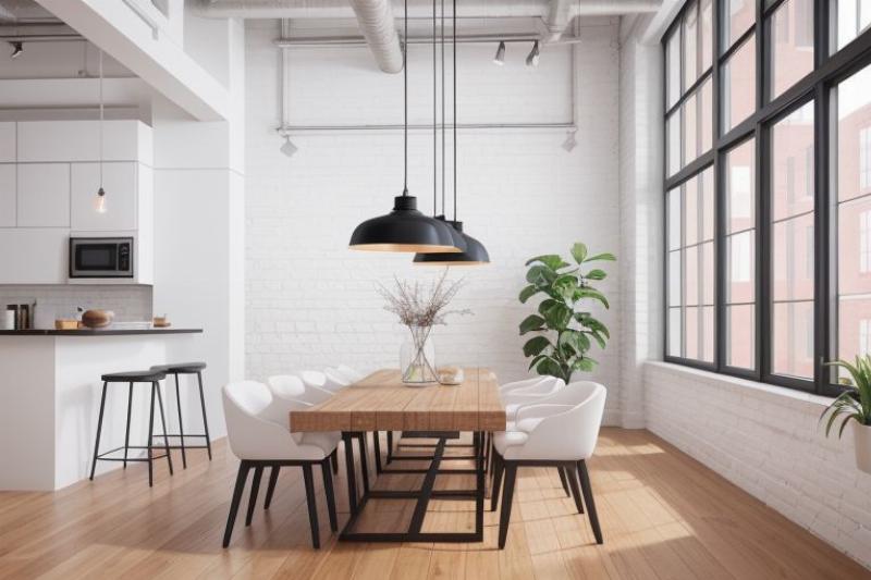 Peinture murale pour salle à manger inspirée par l'élégance française, couleurs chaudes et accueillantes