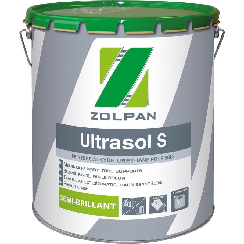 Application de peinture sol Zolpan dans un garage