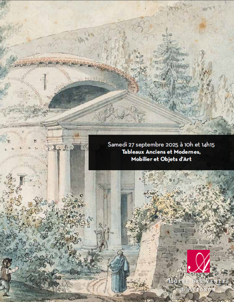 Sculpture allégorique en bronze par Édouard Drouot, représentant la Victoire, avec une patine riche et des détails fins.