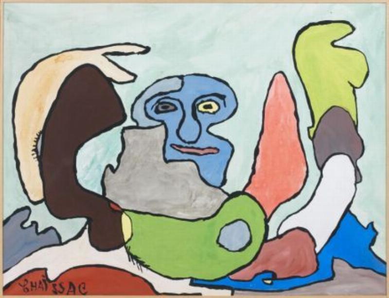 Gaston Chaissac, œuvre vibrante aux couleurs vives et formes audacieuses