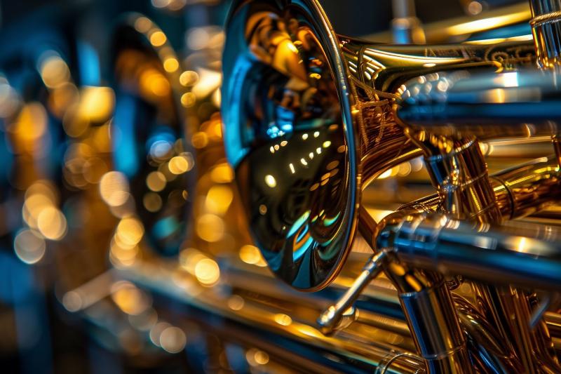 Influence mondiale de la musique française, scène de concert internationale avec drapeau français et public enthousiaste