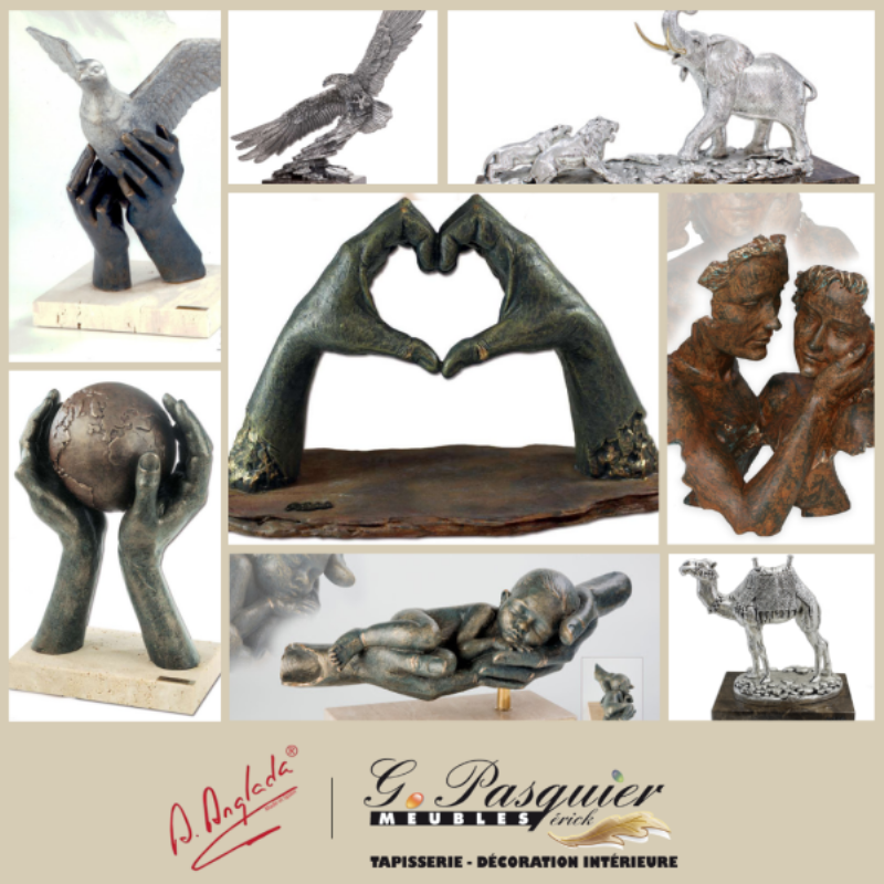 Salon moderne avec une touche d'élégance française, mêlant mobilier contemporain et éléments classiques