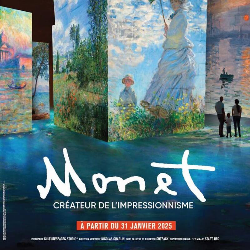 Peinture impressionniste capturant la lumière sur l'eau, style Monet