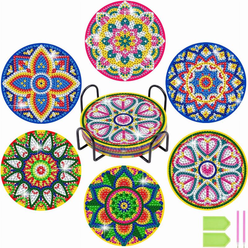 Matériel de peinture pour mandala avec une touche française élégante