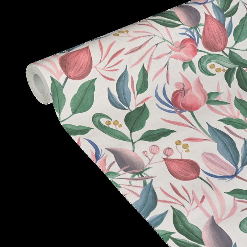 Peinture rose gold appliquée sur un mur, créant une ambiance chic et moderne dans un salon décoré avec goût.