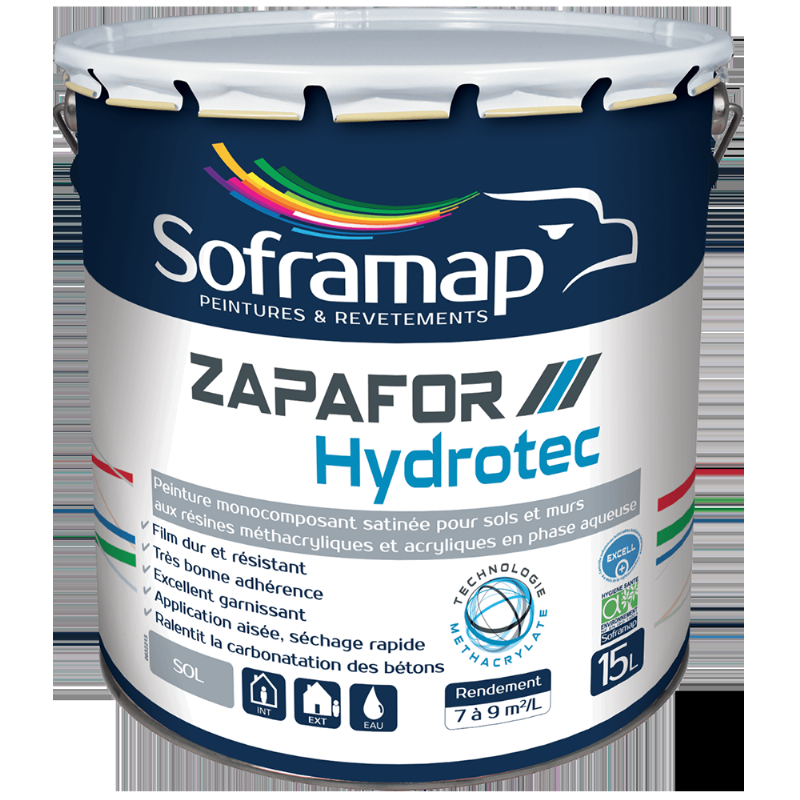 Peinture pour sol en béton intérieur aspect satiné, élégante et résistante