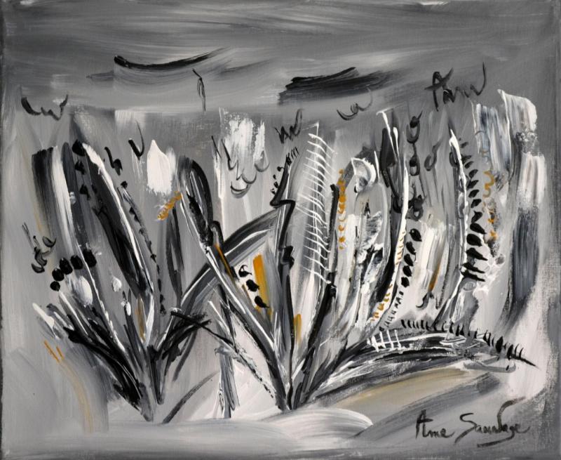 Tableau voilier moderne accroché dans un salon contemporain