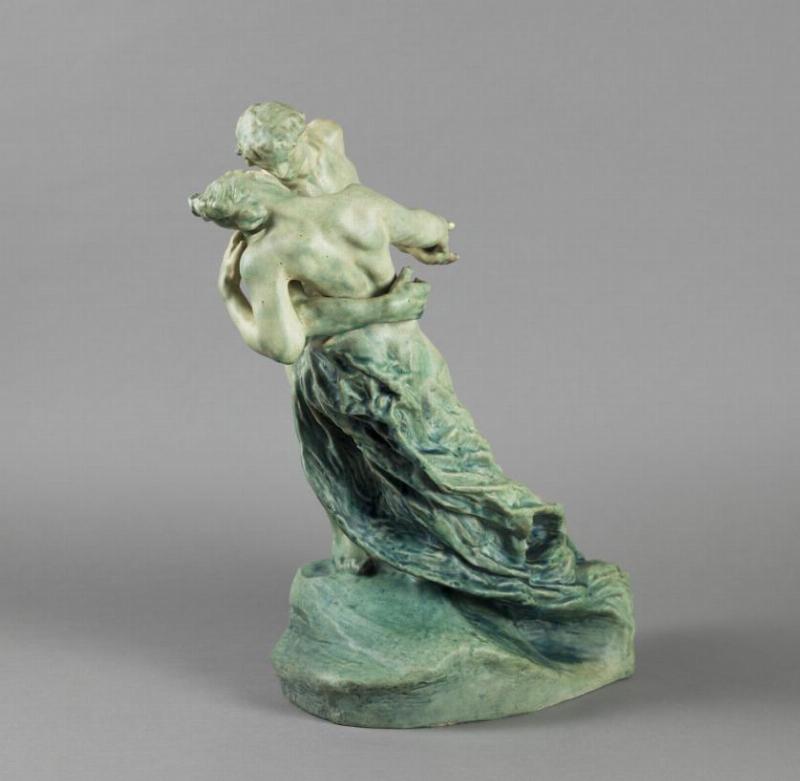 Couple dansant la valse dans un film français