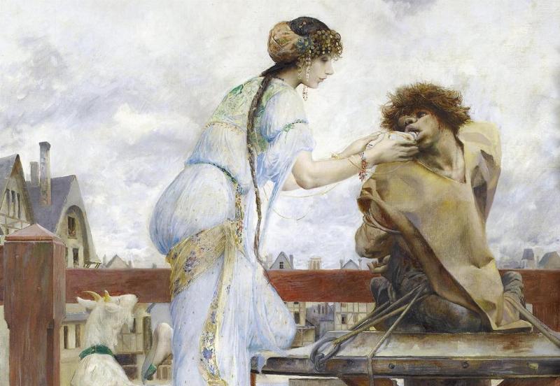 Illustration gothique par Victor Hugo