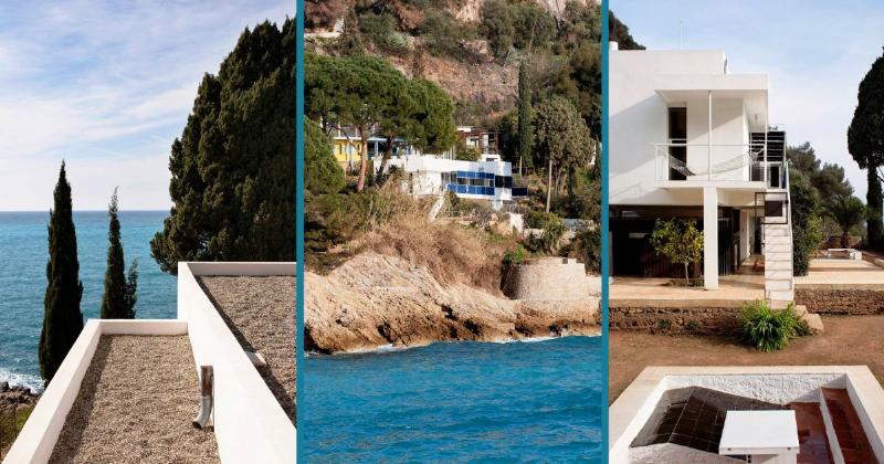 Intérieur lumineux et fonctionnel de la Villa E-1027 par Eileen Gray