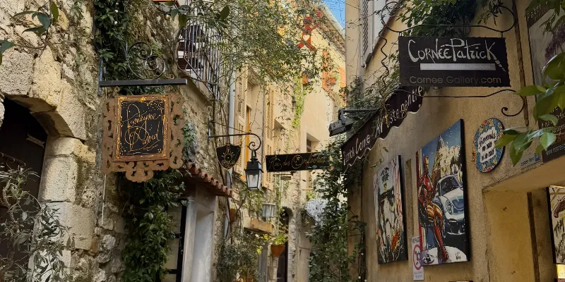 village français pittoresque comme source d'inspiration artistique